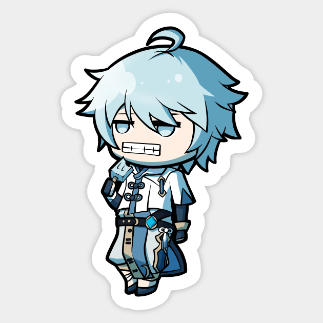 Genshin impact stickers deals